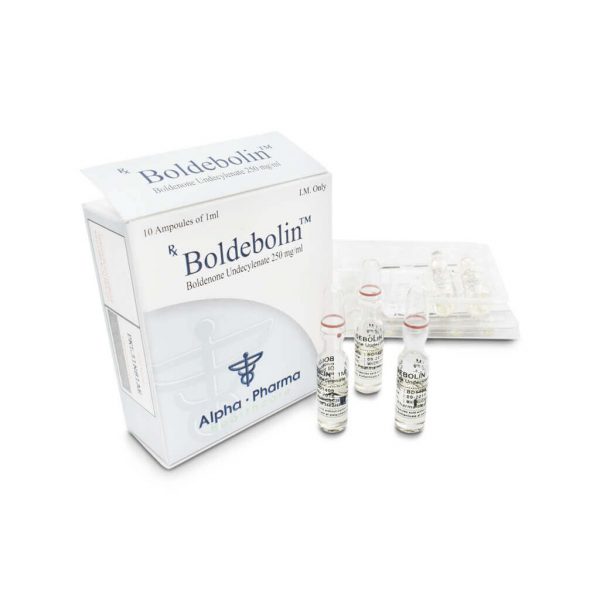 Boldebolin 250 Alpha Pharma 10 Ampoules 1ml 0