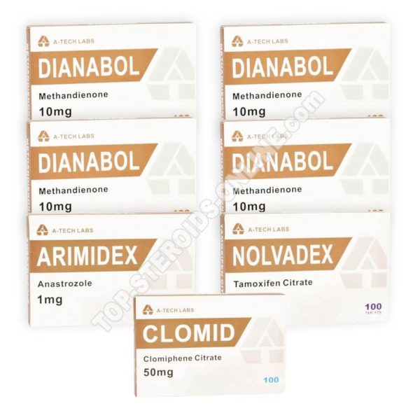 PACK MASS ORAL A TECH LABS – DIANABOL PCT 8 WEEKS 2